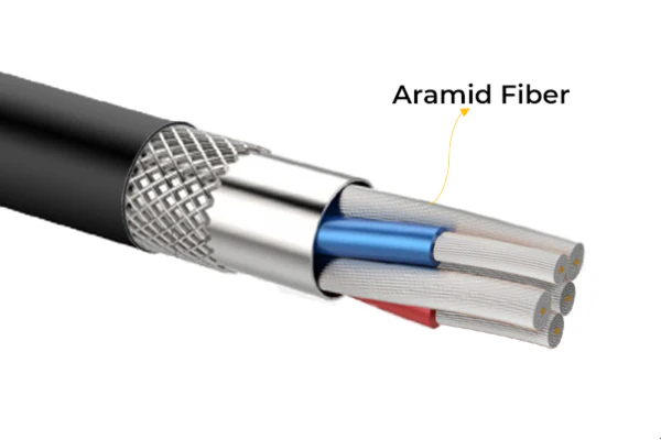 aramid fiber charging cable