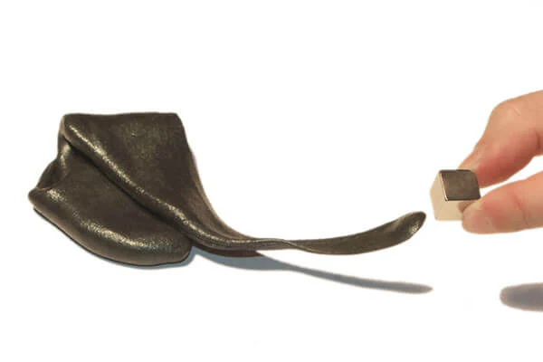 using magnets with silly putty