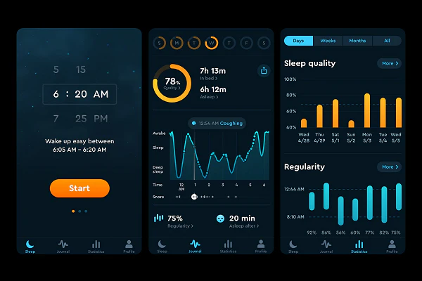 Sleep Cycle app for health