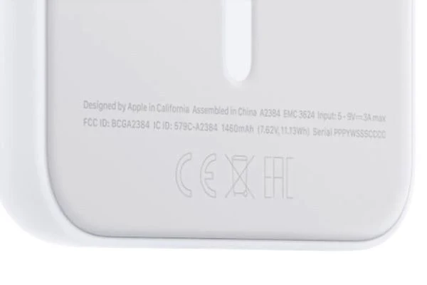 battery voltage of Apple MagSafe Battery Pack