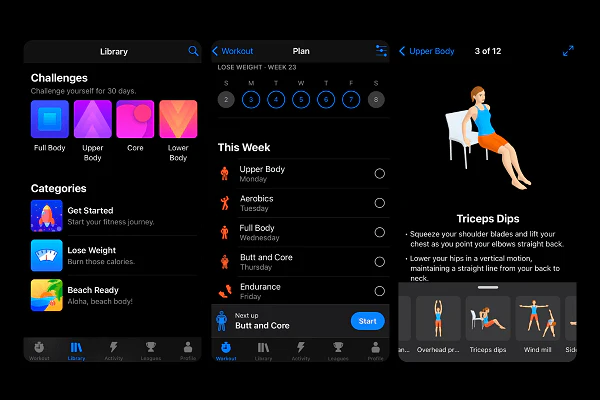 Seven an HIIT app for fitness