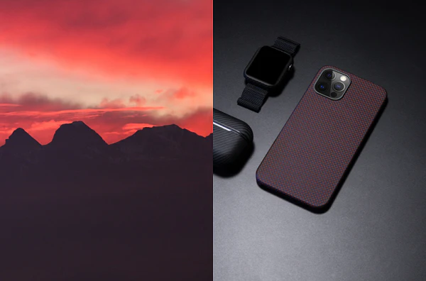 The color black reflects authority and power