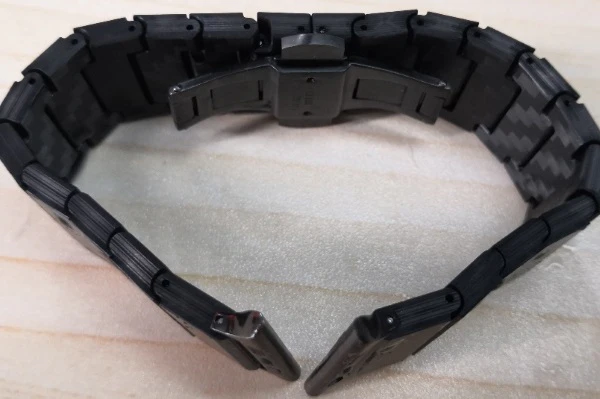 PITAKA carbon fiber watch band butterfly buckle