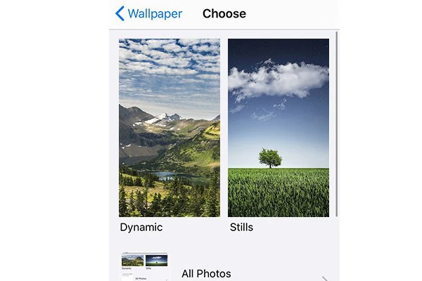 use static wallpaper to save power