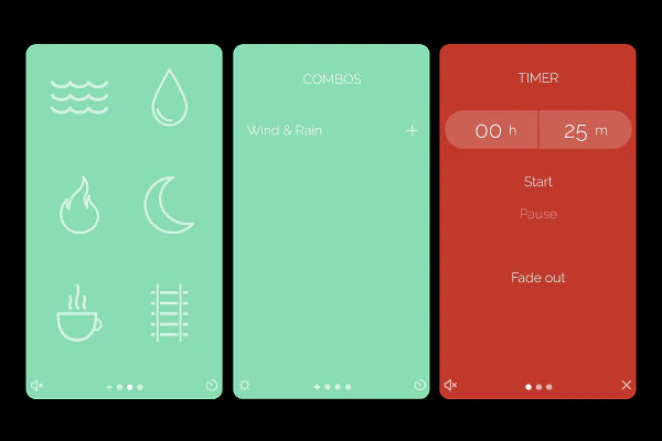Noisli app for background noise improving focus and productivity