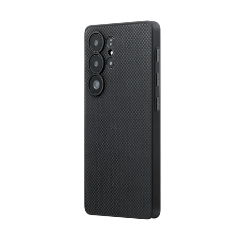 Samsung Galaxy S25 Ultra / Black/Grey (Plain) | PinButton Case