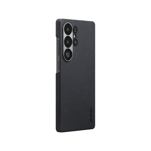 Samsung Galaxy S25 Ultra / 600D Black/Grey (Twill) | Ultra-Slim Case