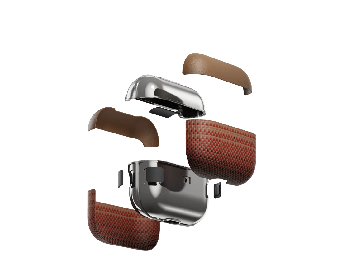 Aramid Fiber Case for AirPods Pro 3/AirPods Pro 2/AirPods Pro/AirPods 4