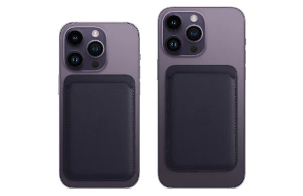 apple leather magsafe wallet