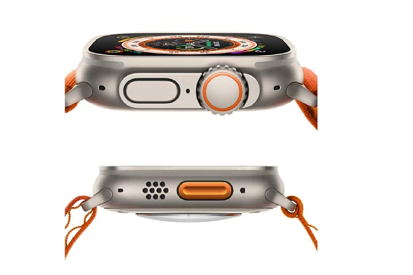 apple watch ultra action button,digital crown and side button