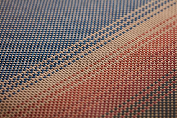 aramid fiber in red processed by pitaka