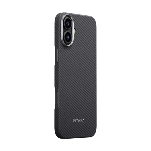 iPhone 16 Plus / 600D Black/Grey (Twill) | Ultra-Slim Case