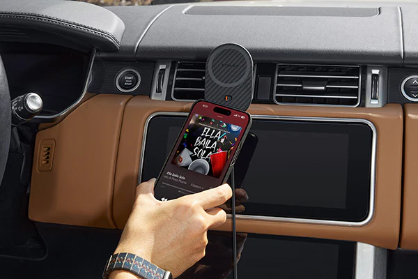 car mount with nfc chips