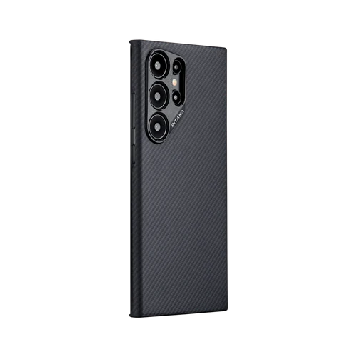 Samsung Galaxy S24 Ultra / 600D Black/Grey (Twill) | Ultra-Slim Case