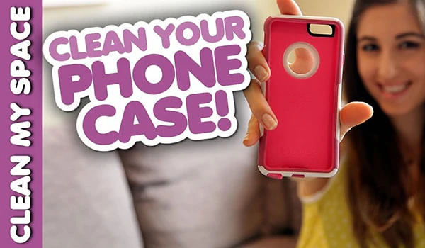 CMS told you how to clean your phone case