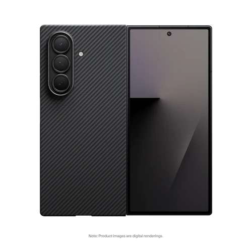 Samsung Galaxy Z Fold7 / 600D Black/Grey (Twill) | Ultra-Slim Case