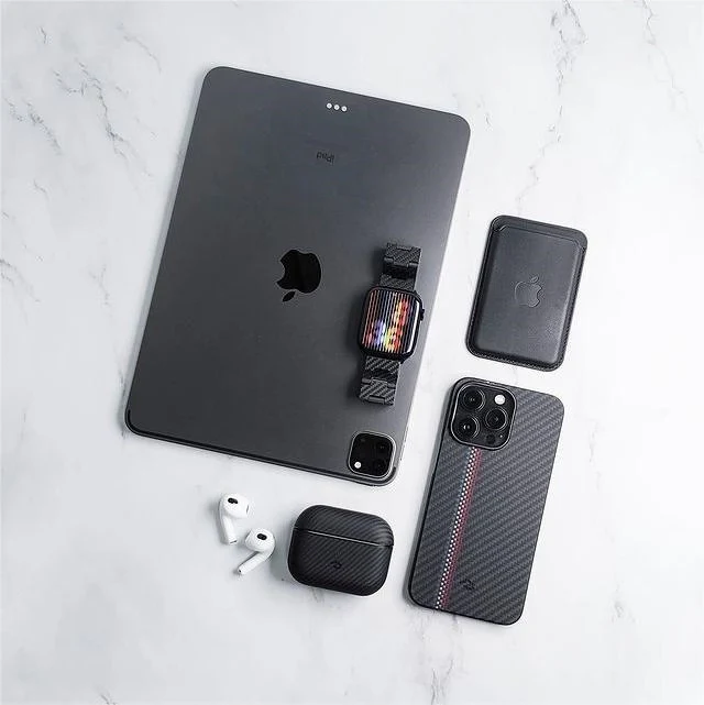 Aramid Fiber Case for AirPods Pro 3/AirPods Pro 2/AirPods Pro/AirPods 4