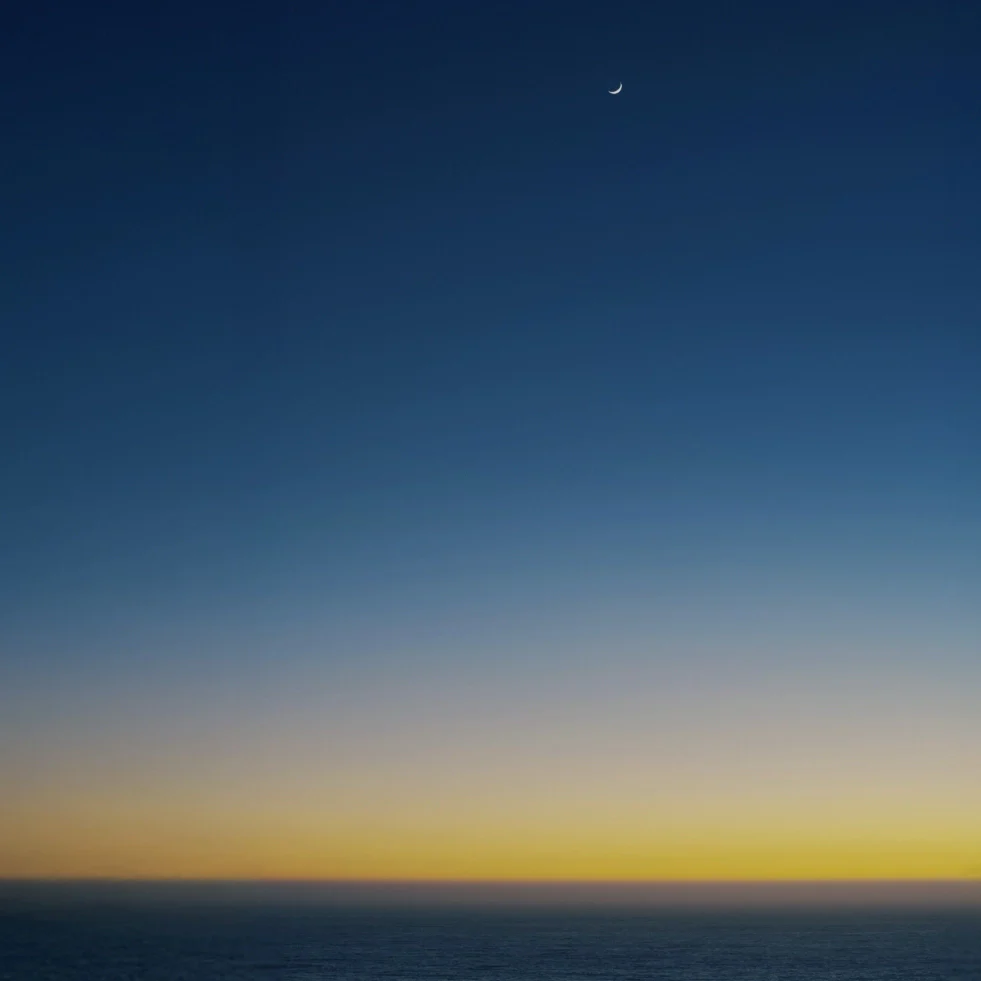 Sunset Moonrise Phone Cases