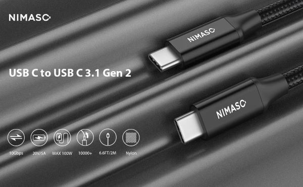 nimaso usb c cable