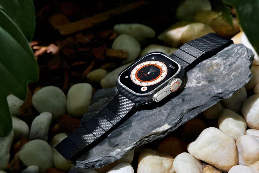 pitaka carbon fiber watch band for apple watch ultra