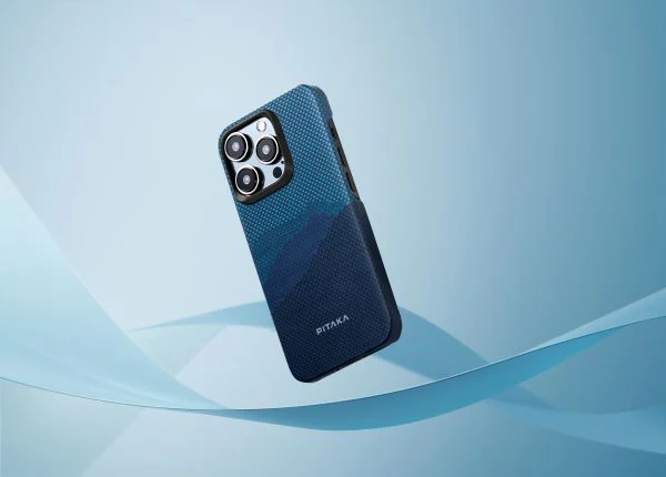 pitaka slim aramid fiber case for iphone 15 pro max