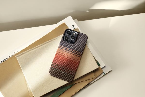 sunset iphone 15 pro max case the thinnest and lightest magsafe case