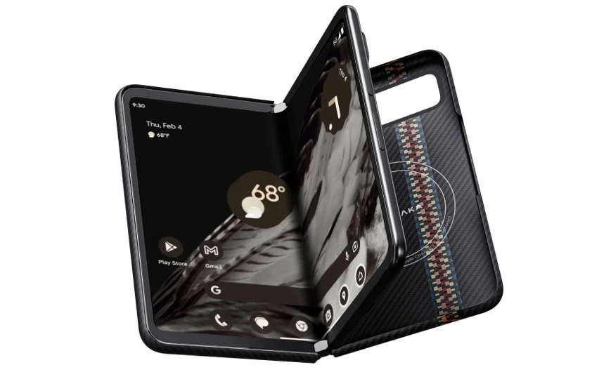 thin pixel fold case from pitaka