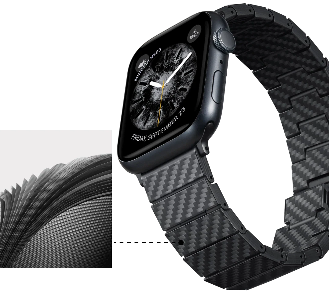 Carbon Fiber Watch Band